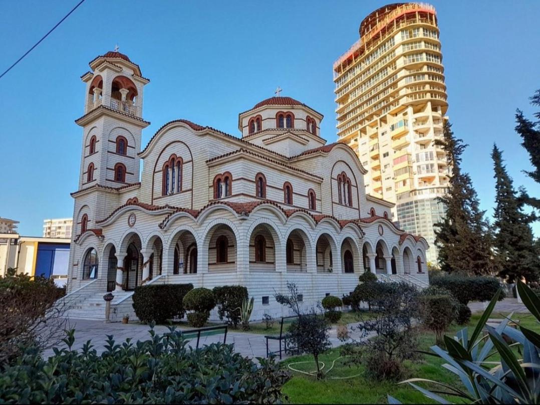 Karl Thopia Apartments Дуррес Екстер'єр фото